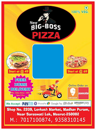 New Big Boss Pizza menu 2