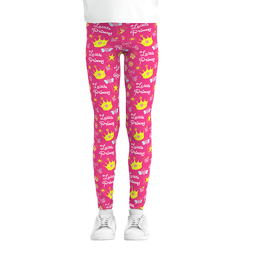 Title 4, Digital Print Girls Leggings Thin Stretch Pants...