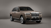 New daytime running lights help emphasise the Cullinan's width. 