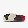 air trainer 1 white/black/coconut milk/university red