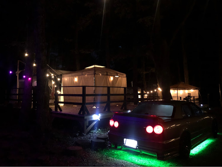 スカイラインのER34・アンダーLED・ビーナスライン・長野県・シルバーはイイぞぉーに関するカスタム事例の投稿画像3枚目