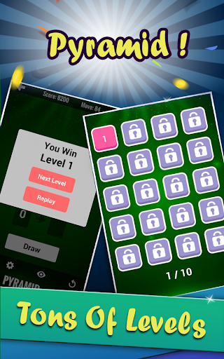 Screenshot Pyramid Solitaire - Card Games