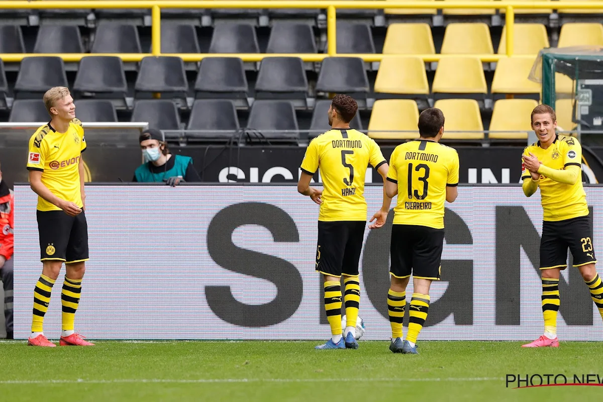 Thorgan Hazard na zijn sterke prestatie opnieuw een basisplaats voor Dortmund, Jadon Sancho nogmaals op de bank