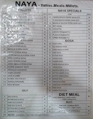 Naya Pure Veg Hotel menu 1