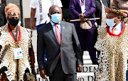 President Cyril Ramaphosa addressing the annual Opening of the National House of Traditional Leaders at parliament in Cape Town.