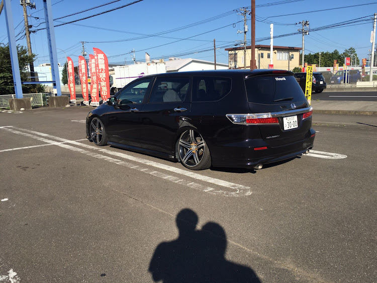 オデッセイのオデッセイ・326power・t-demand・HAL-ASHI・ブリスターフェンダーに関するカスタム事例の投稿画像2枚目