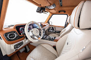 An exclusive Brabus fine leather all-leather interior with high-precision workmanship has been created for the G V12 900 