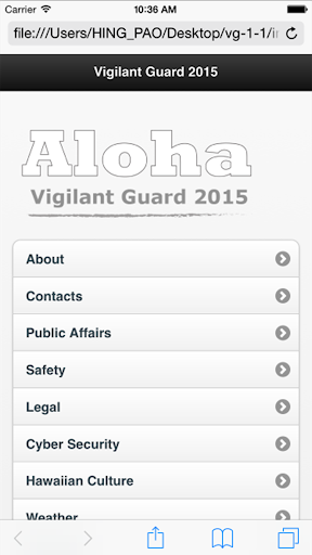 Vigilant Guard 2015