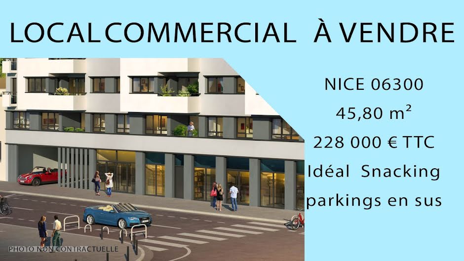 Vente locaux professionnels  45.8 m² à Nice (06000), 228 000 €