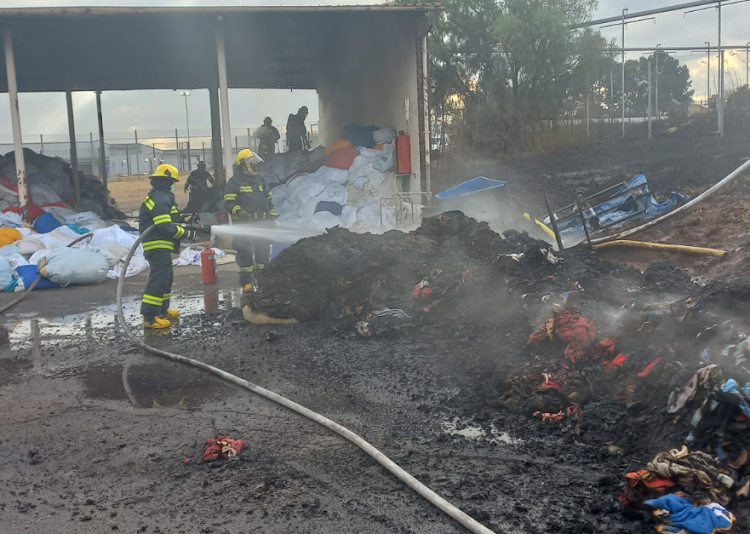 The fire at the Chris Hani Baragwanath Hospital in Soweto was contained on Wednesday afternoon.