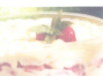 Strawberry Lemon Trifle