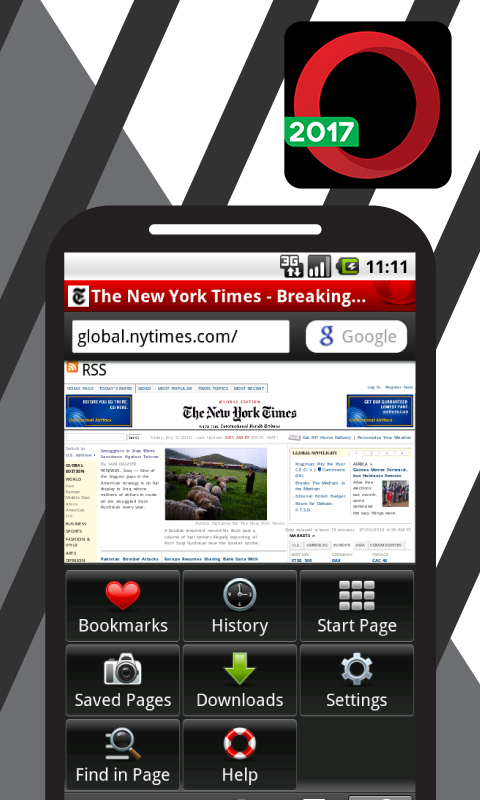 Fast Opera Mini Browser Tip Screen 3