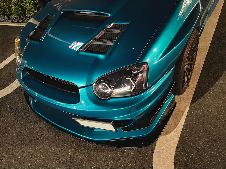 インプレッサ WRX STIのインプレッサ GDB・KiNO STi・wekfest・スプリッターに関するカスタム事例の投稿画像1枚目