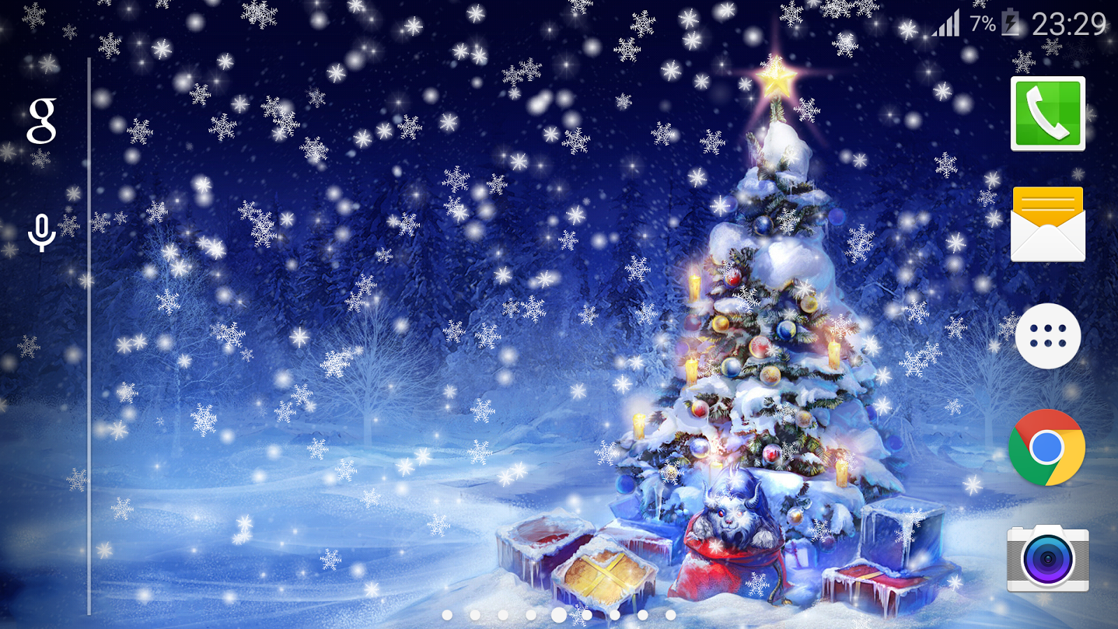 Christmas Night Live Wallpaper - Android Apps on Google Play