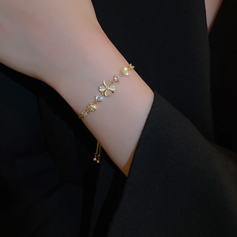 Title 1, Echt verguld gouden diamantarmband, super fee t...