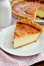 Sugar Cream Pie (Tastes like a Creme Brulee in Pie Form) was pinched from <a href="http://thedomesticrebel.com/2015/09/01/sugar-cream-pie/" target="_blank">thedomesticrebel.com.</a>