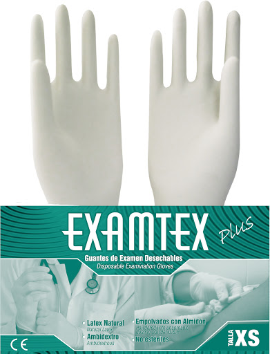 Guante De Latex Examen Talla XS 100 und