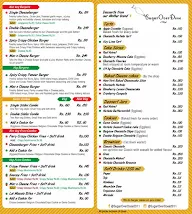 Sliders & Fries menu 2