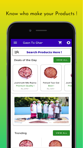 Screenshot Gaon To Ghar - OnlineShop