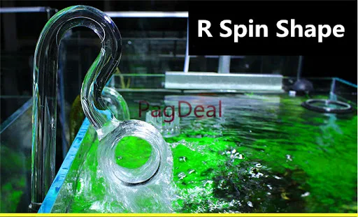 Surface Skimmer Aquarium Water Plant Fish Tank Glass Inflow Outflow Lily Pipe 12/16mm 16/22mm Nano Planted Hose Canister