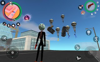 Stickman Rope Hero 2 Screenshot