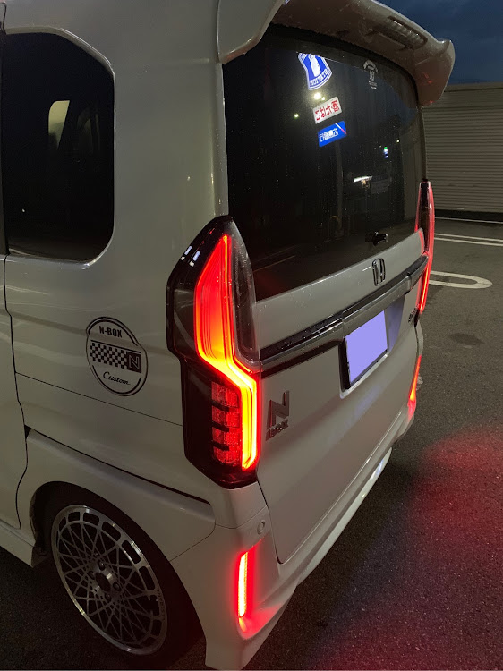 Nボックスカスタムの免許更新・旦那はゴールド免許・私はいつになったらゴールド免許・いつでも爽やかなブルーに関するカスタム事例の投稿画像2枚目