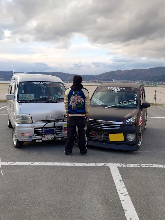 エブリイバンの岐阜✕長野✨コラボ✨・ステラ✕エブリィ✨コラボ✨・諏訪湖✨コラボ✨・仲間に感謝✨・🇯🇵翔🇯🇵に関するカスタム事例の投稿画像32枚目