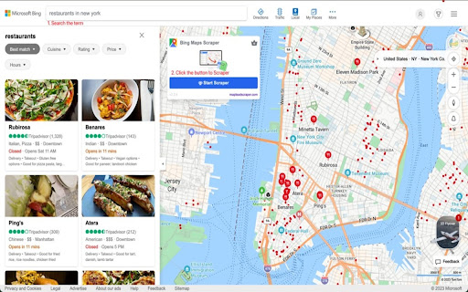 Bing Maps Leads Scraper gratuït - MapLeadScraper