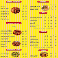 Fantastic momos& kathi rolls menu 1