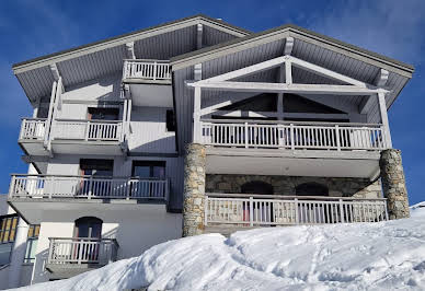 Chalet with panoramic view and terrace 13