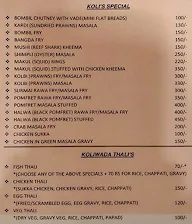 Koliwada menu 4