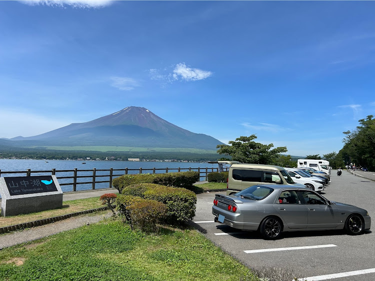 スカイラインのちょび上から愛車・道志道・TE37SL・アドバンレーシング・山中湖・富士山パノラマ台に関するカスタム事例の投稿画像19枚目