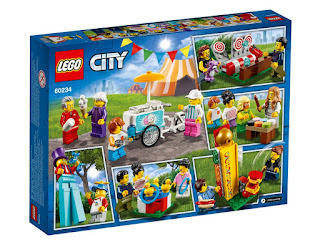 Конструктор City Town 60234 Комплект минифигурок Весёлая ярмарка 183 детали LEGO за 2 999 руб.