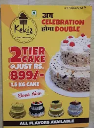 Kekiz - The Cake Shop menu 2