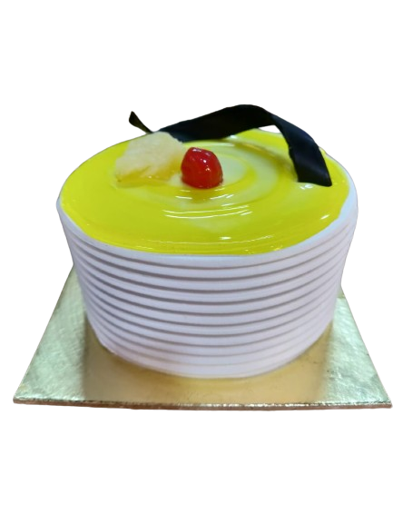 Fresh Cream Small Cake - Designer Mini Bento Pineapple cake