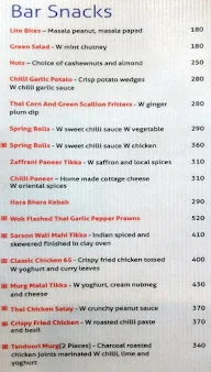 Slounge - Lemon Tree Hotel menu 6