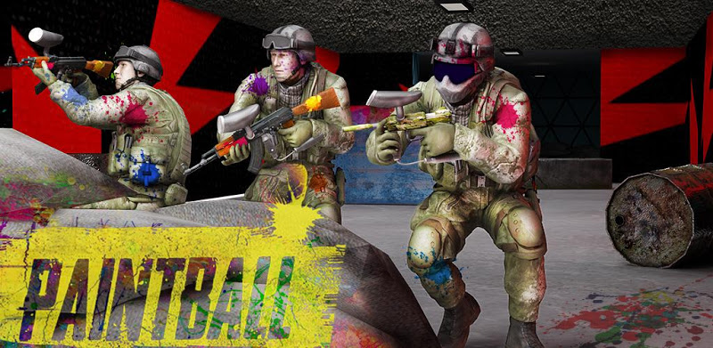 Paintball Arena Shooting: Shooter Survivor Battle