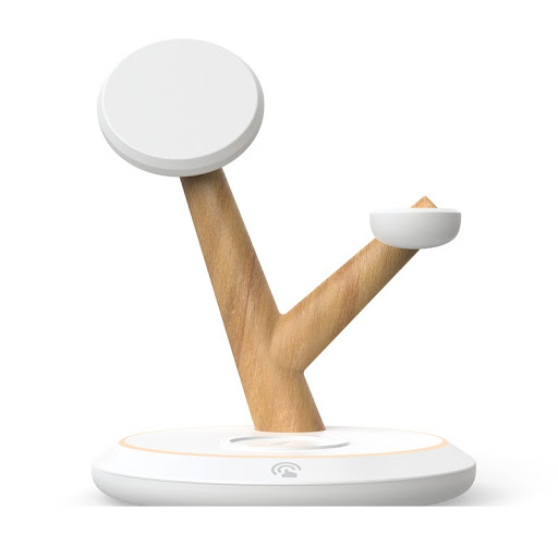 Title 5, Magnetic Wireless Charger 4 in 1 Stand for Phon...
