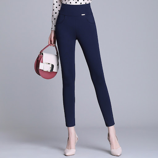 Title 2, Elastic High Waist Slimming Ladies Outer Wear L...