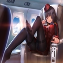 Sexy Anime Ecchi Stewardess Chrome extension download