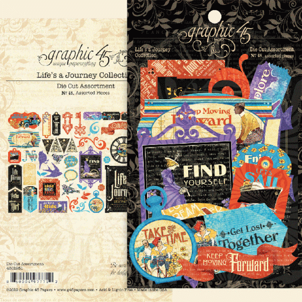 Life's a Journey Die-cut Assortment (New!)