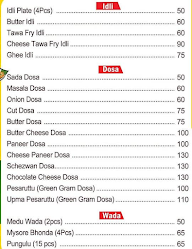 Anna Vanna menu 1