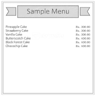 Kushi Cake Shop menu 1