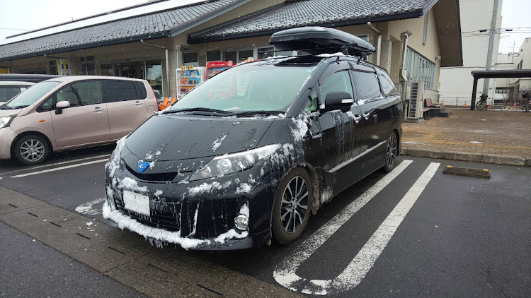 エスティマのスノーボード・スノボ・ハンターマウンテン塩原・地震災害に遭われた方々にお見舞い申し上げますに関するカスタム事例の投稿画像9枚目