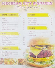 City Snacks menu 3