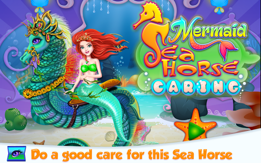 Mermaid Sea Horse Caring