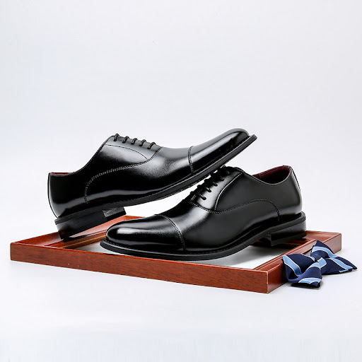 Title 5, Heren Casual Leren Schoenen Rundleer Britse Sti...