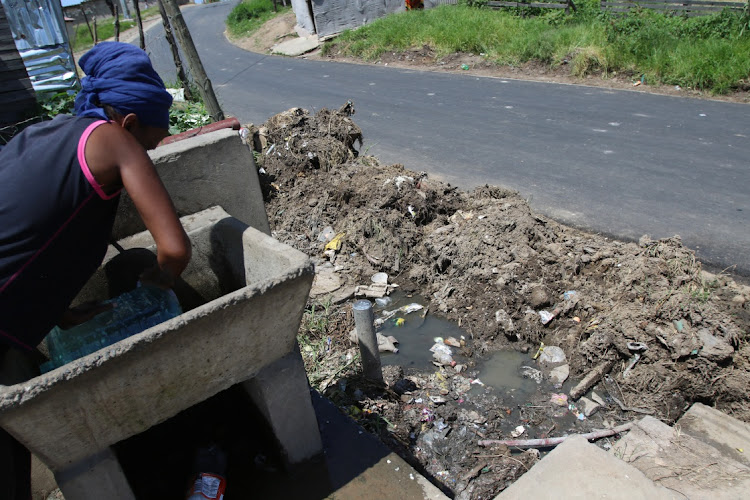 Egoli Community residents says their living are dire and they have to live in unbearable conditions despite their numerous complaint to the Municipality Picture: MICHAEL PINYANA