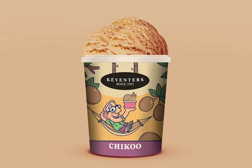 Chikoo Ice Cream [450 Ml]