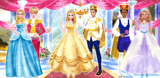 Princess dress up and makeover